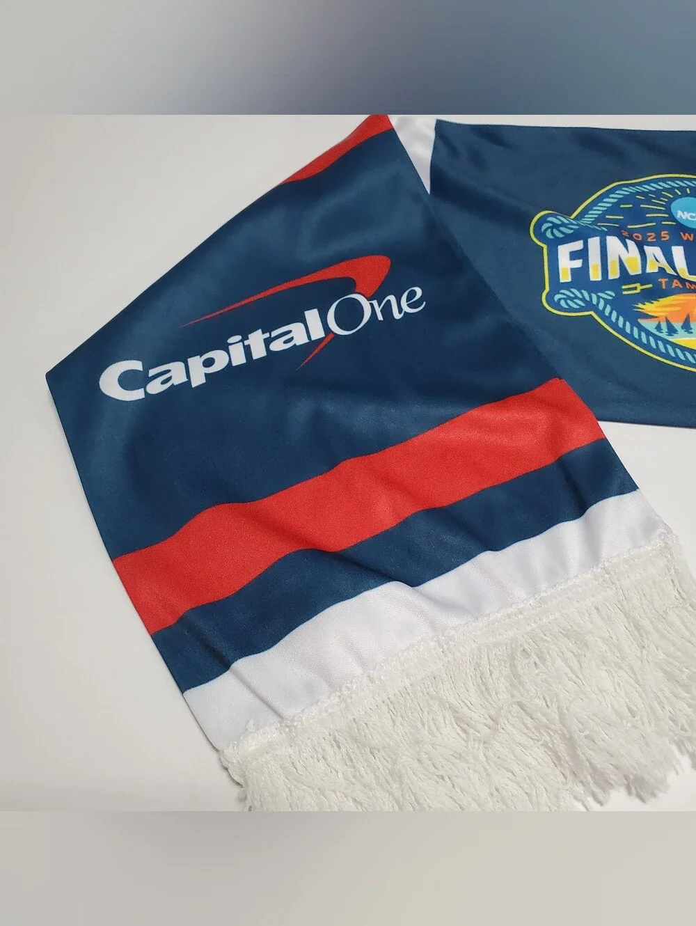 NCAA 2025 Women's Basketball Final Four Multicolor Unisex Scarf 52x7.25